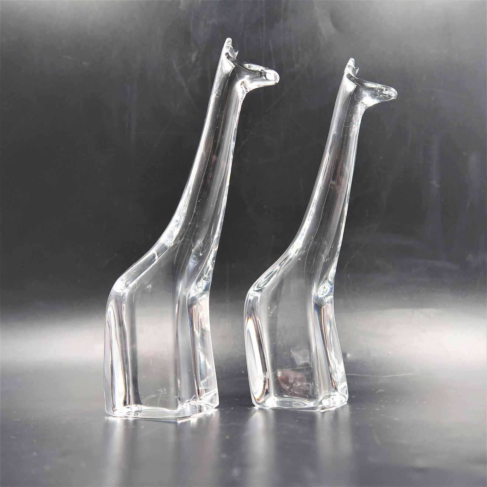 2 Pair of Baccarat "Giraffes" France Crystal (1 of 6)