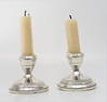 2 Candle holders Sterling Columbia Weighted