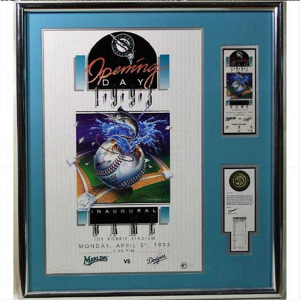 Opening Day 1993 Joe Robbie Stadium Signed 633/1993: Opening Day 1993 Joe Robbie Stadium Signed 633/1993, Size 33 1/2" H x 30" W