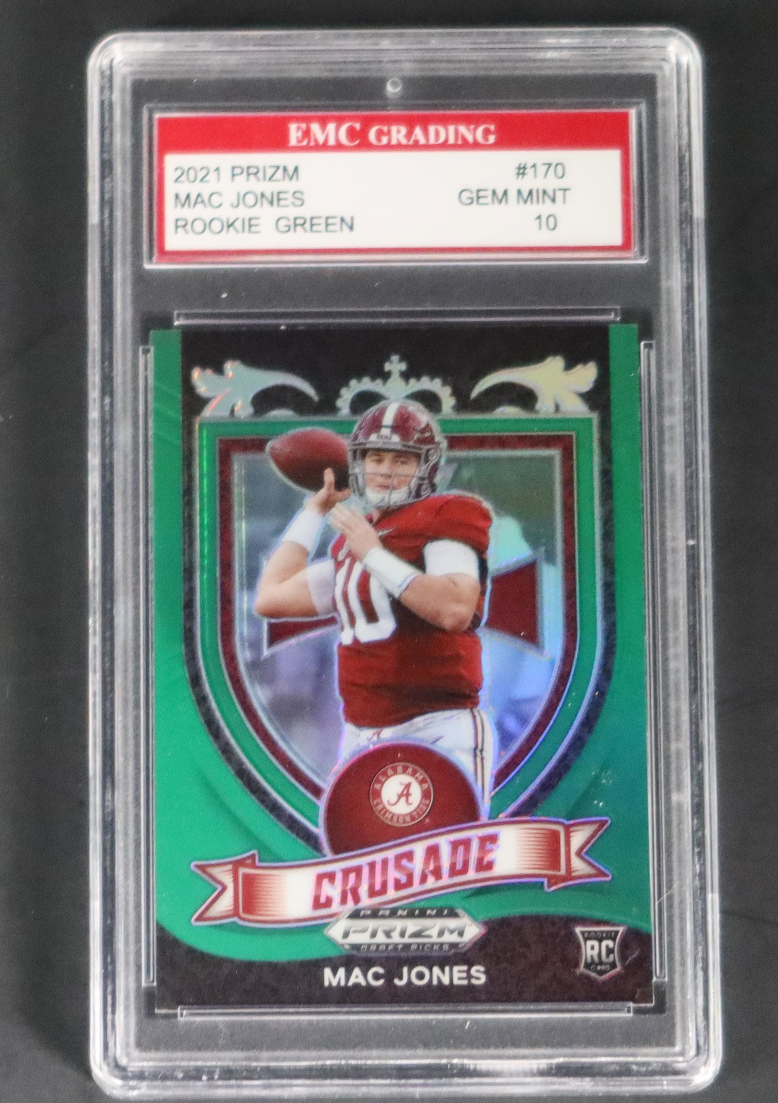 Mac Jones Graded Card "The Rookie Green" (1 of 4)