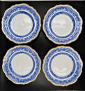 Tiffany & Co. Marked Ney York Copelands China 4 Plates