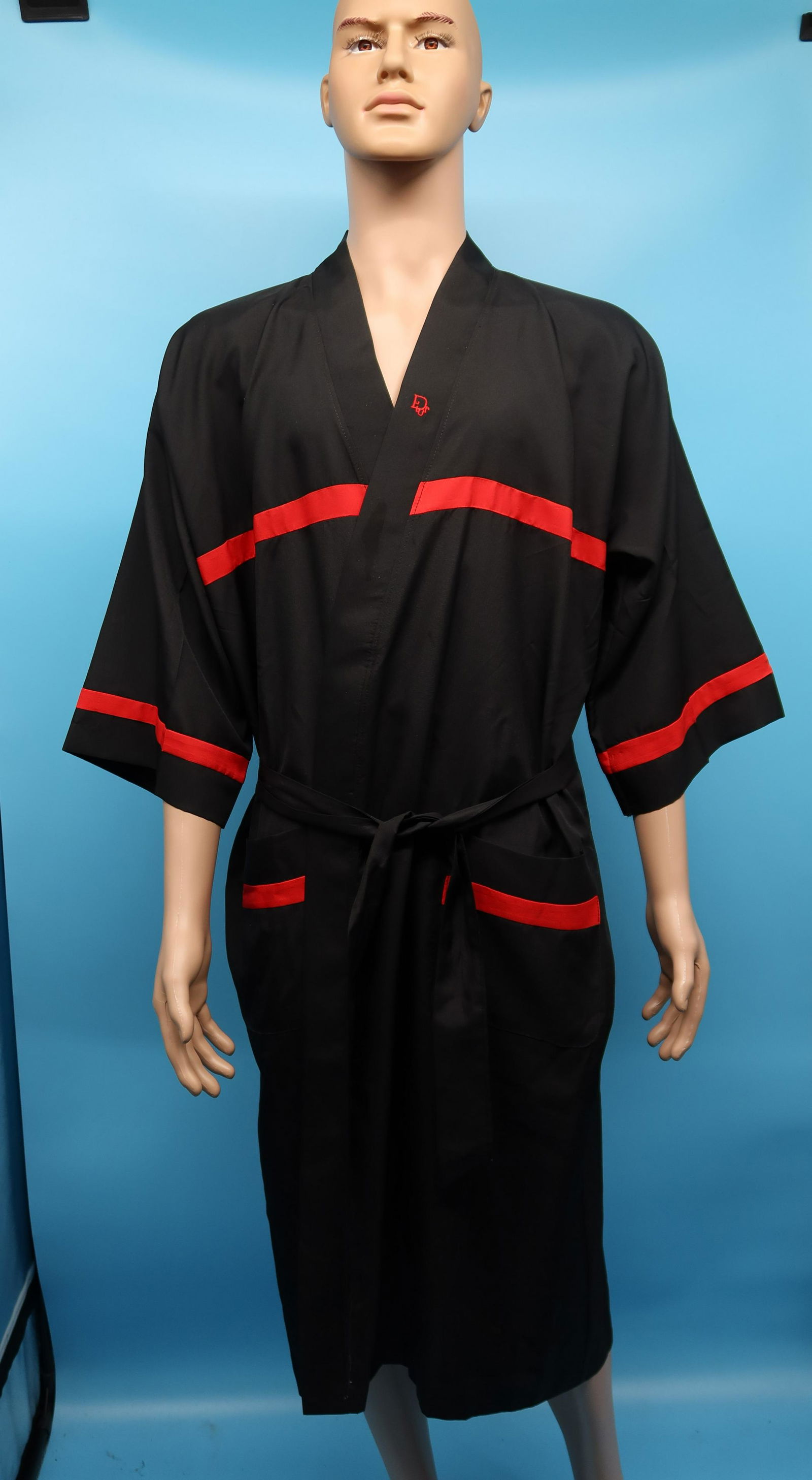 Christian Dior "MONSIEUR" One size, Mens Rob with red: Christian Dior "MONSIEUR" One size, Men's Rob with red accents