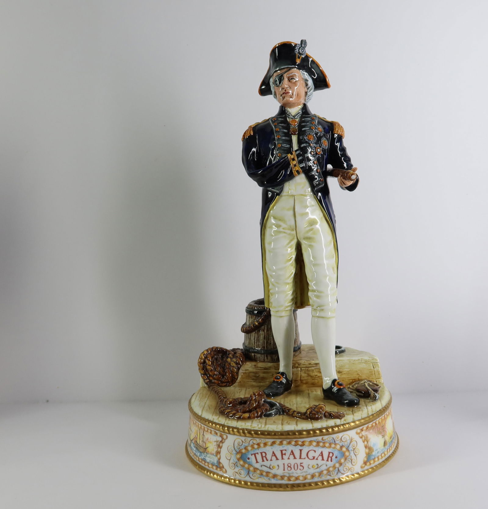 Vice Admiral Lord Nelson HN3489 LTD â€“ Royal Doulton Figurine 12.5"H (1 of 7)