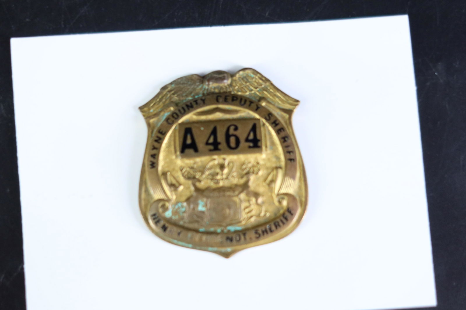 Deuty Sheriff Badge Wayne County: Deuty Sheriff Badge Wayne County