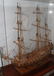 117: Scaled model 3 mast sailing English ship. The" En