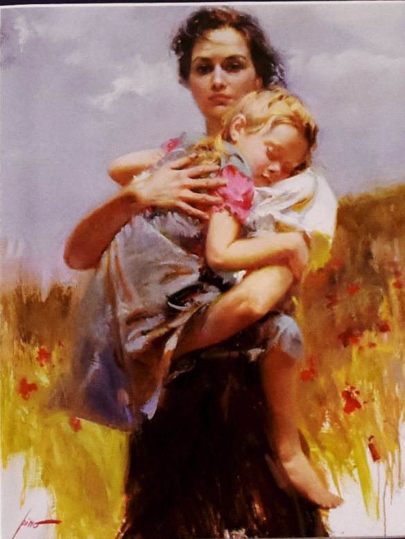 Pino daeni lithograph (1 of 3)