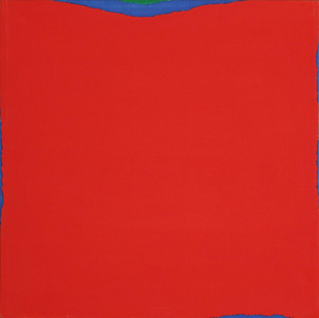 Jorge PEREIRA (Argentine, born 1936): Multi.espacial 241, 1996 Oil on canvas Signed and dated on the reverse, countersigned, dated and titled on the interior side of the canvas 20 1/4 x 20 1/4 in. - 51.5 x 51.5 cm. Provenance: Private Col