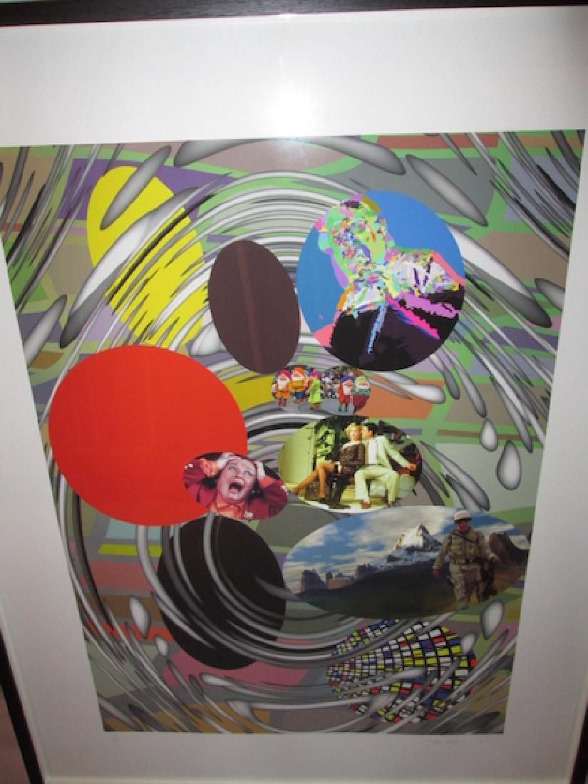 Peter PHILLIPS (British, born 1939): Untitled, 2008 Coloured lithograph Signed and dated lower right Edition of 15 32.75 x 23.5 in. - 83.5 x 60 cm.