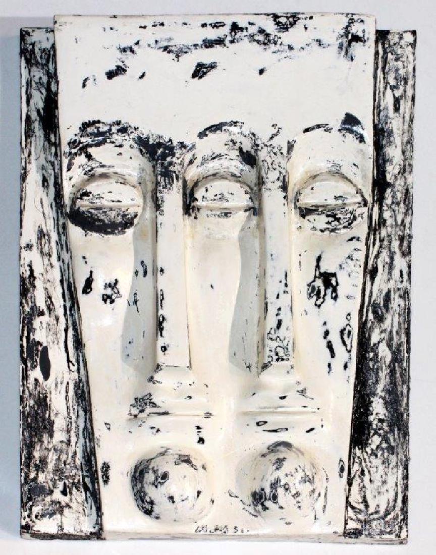 Stuart DAVIS (American, 1892-1964): Untitled Painted plastic 19 x 15.25 in. - 48.26 x 38.7 cm.