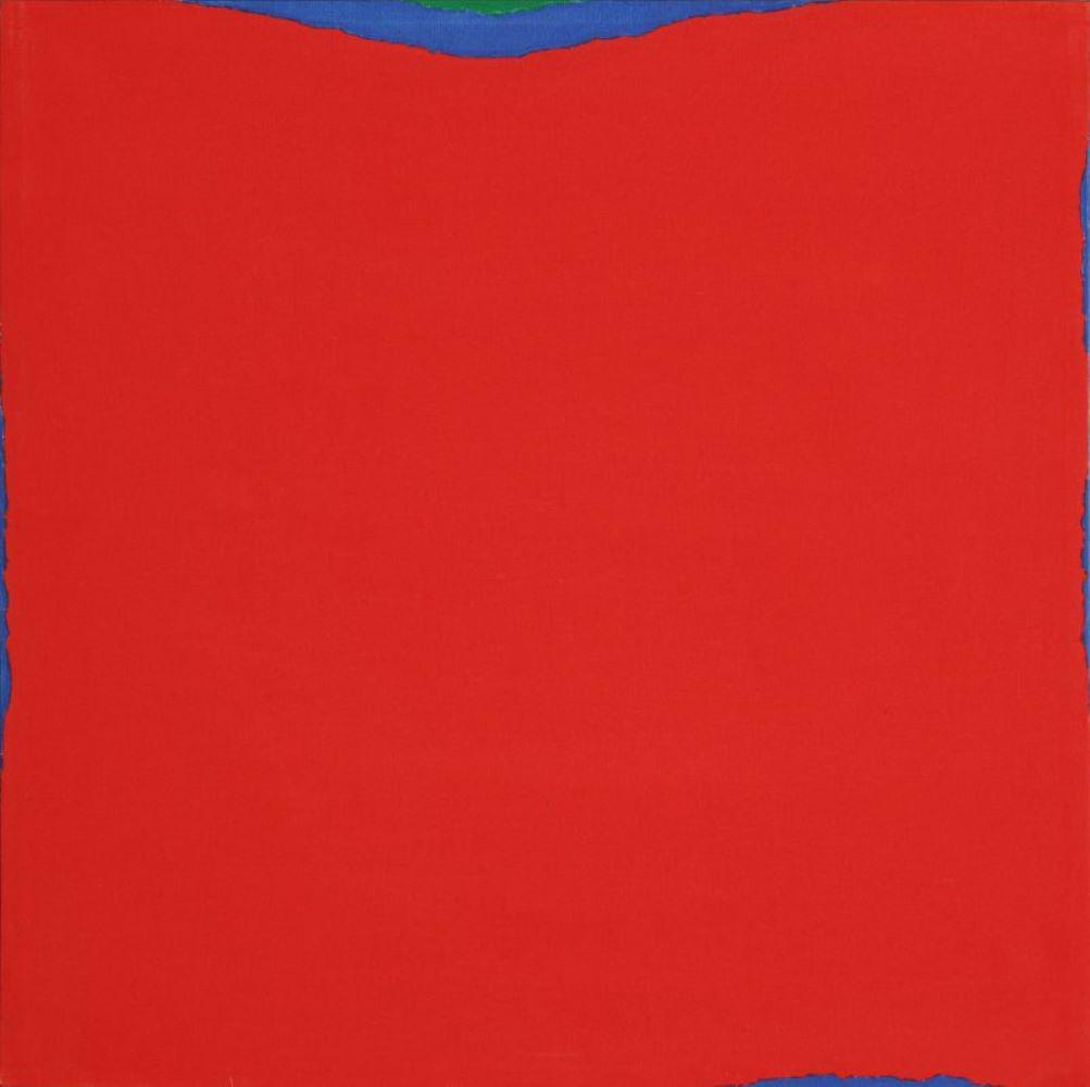 Jorge PEREIRA (Uruguayan, born 1940): Multi-espacial 241, 1996 Oil on canvas Signed and dated on the reverse, countersigned, dated and titled on the interior side of the canvas 20 1/4 x 20 1/4 in. - 51.5 x 51.5 cm. Provenance: Private Col