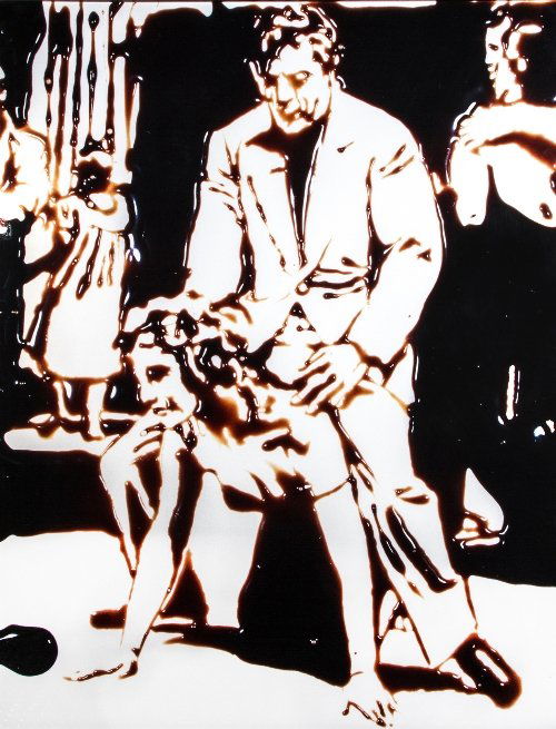 Vik MUNIZ (born in 1961) La dolce vita (from Pictures o: Vik MUNIZ (born in 1961) Brazilian School La dolce vita (from Pictures of Chocolate) Cibachrome print, mounted 1999 Edition 2 of 3 57 x 45.3 in. – 144.8 x 115 cm.