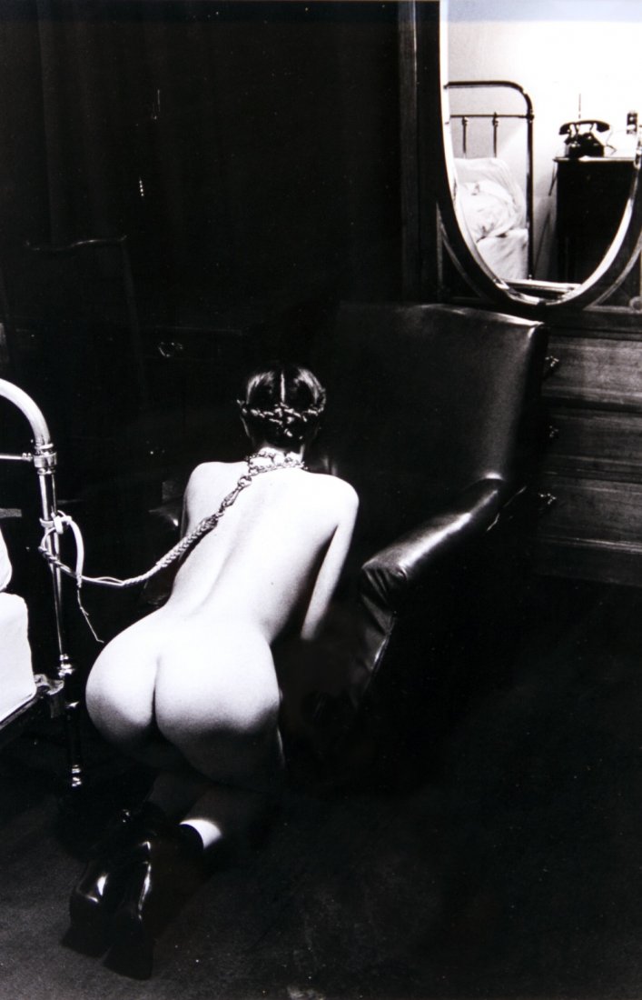 Hotel Room, Place de la République, Paris, 1976/1984: Helmut NEWTON (1920- 2004) Hotel Room, Place de la République, Paris, 1976/1984 Gelatin silver print; signed in pencil and Private Property Suite I stamp on the verso. Edition 1 of 75 14.25 x 9.5 in.