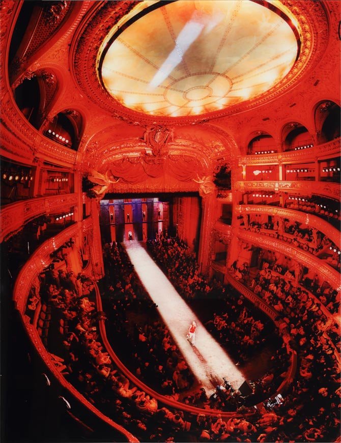 Simon PROCTER (born 1968): Simon PROCTER (born 1968) Y-3, Fall Winter 2005, Comédie Française, Paris, 2005 C-print Edition 2/10 + 2AP 62.2 x 47.24 in. – 158 x 120 cm.