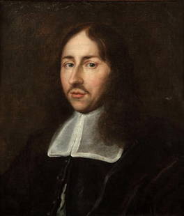 Bartholomeus VAN DER HELST (Dutch, 1613-1670): Bartholomeus VAN DER HELST (Dutch, 1613-1670)Portrait of a Man Oil on canvas 23 x 19 in. - 58.42 x 48.26 cm.