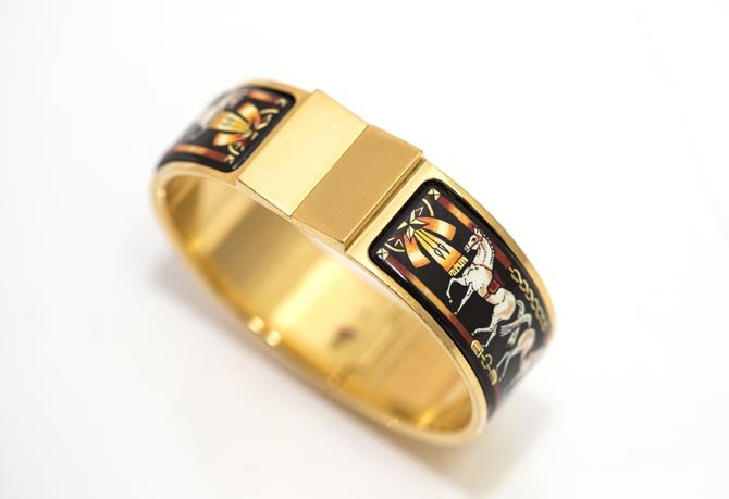 An Enamel Bangle, by Hermes (1 of 1)