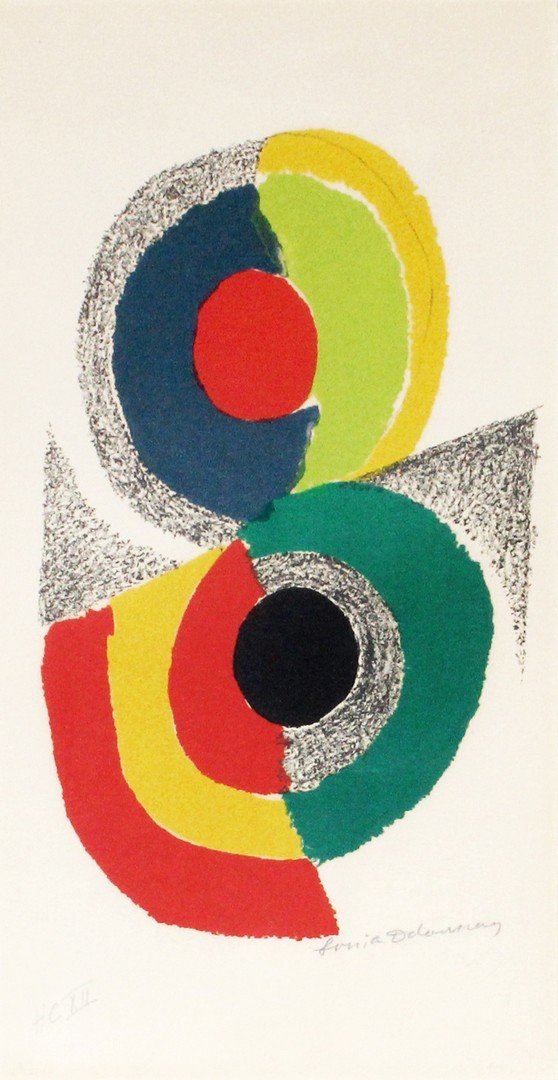 Sonia DELAUNAY (Ukrainian, 1885-1979) Untitled (1 of 1)