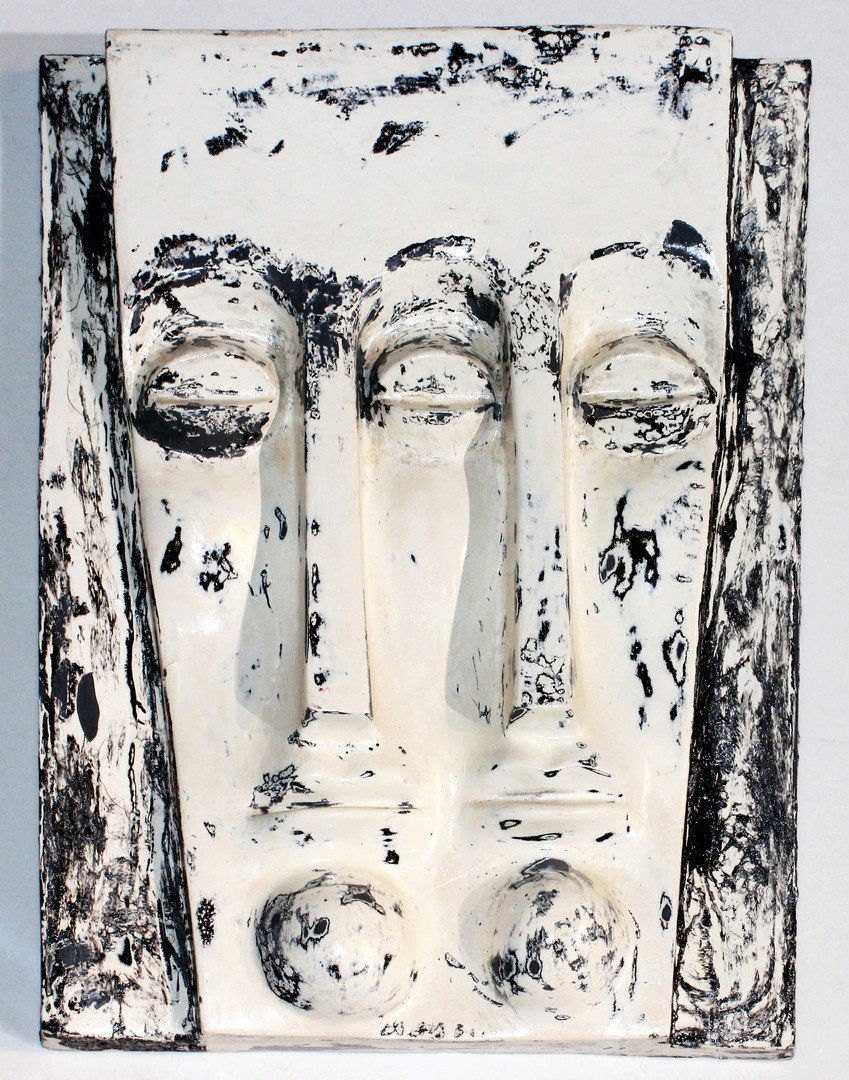 Stuart DAVIS (American, 1892-1964) Untitled: Stuart DAVIS (American, 1892-1964) Untitled Painted plastic 19 x 15.25 in. - 48.26 x 38.7 cm.