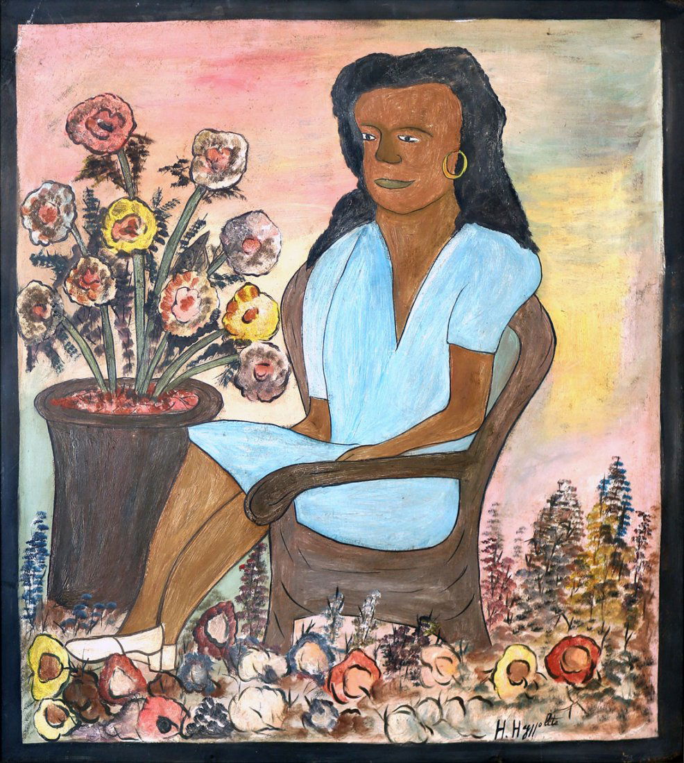 Attribuated to Hector HYPPOLITE (Haitian,1894-1948) (1 of 1)