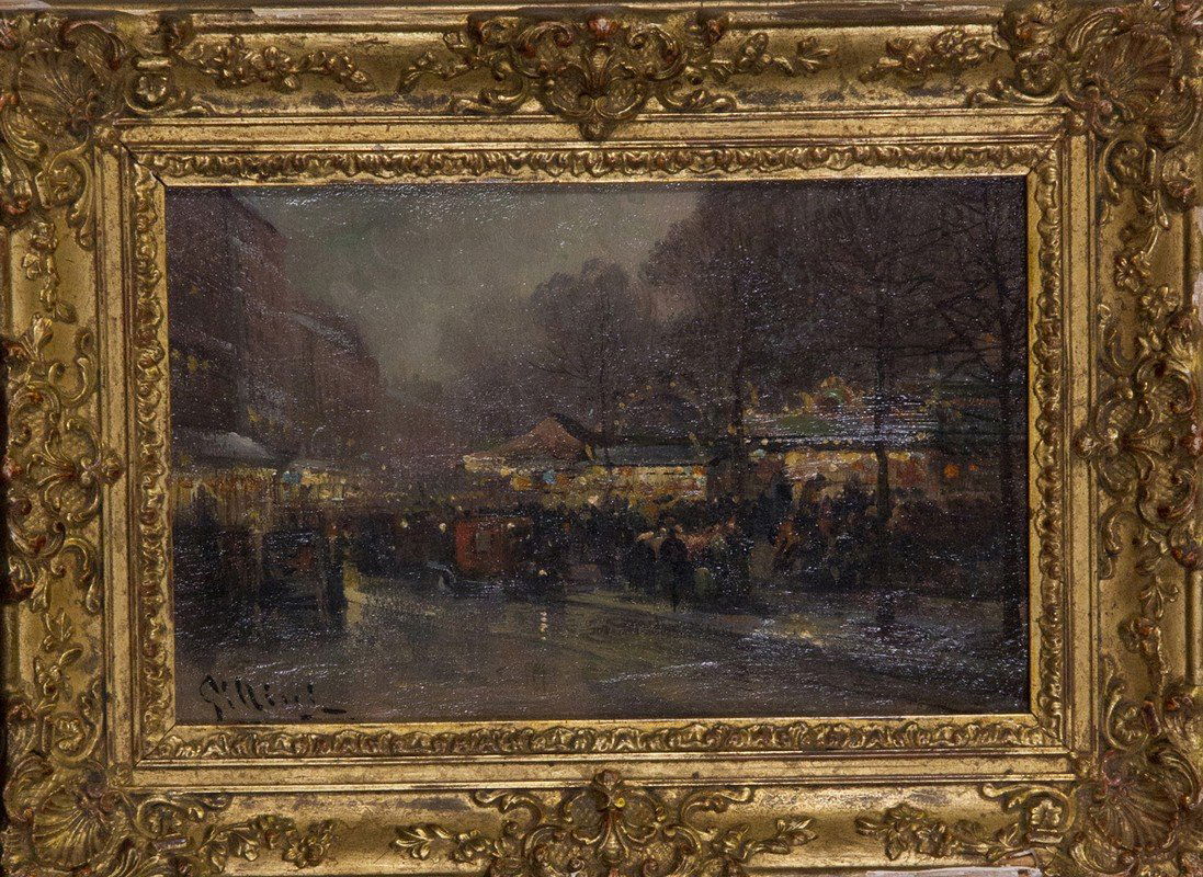 P. GILLINI (Italian, 20th Century) (1 of 2)