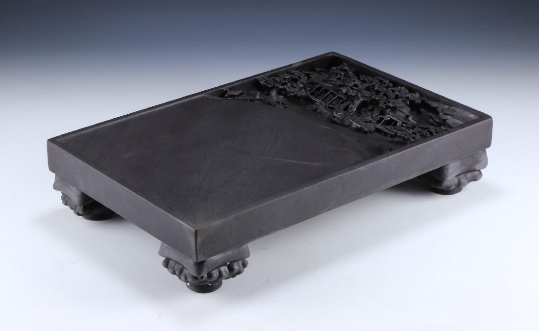 A MASSIVE CHINESE ANTIQUE INK STONE (1 of 6)