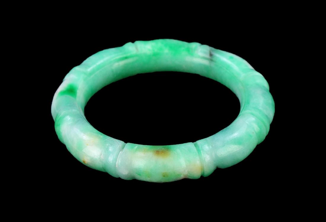 A JADEITE STYLE BANGLE (1 of 2)