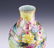 A CHINESE ANTIQUE GILT FAMILLE ROSE PORCELAIN VASE - 3