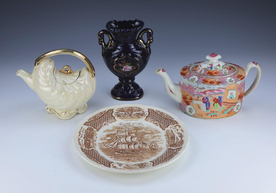 FOUR (4) MIXED PORCELAIN ITEMS (1 of 7)