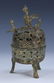 TWO (2) CHINESE ANTIQUE MIXED BRONZE ITEMS - 2