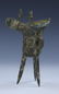 TWO (2) CHINESE ANTIQUE MIXED BRONZE ITEMS - 3