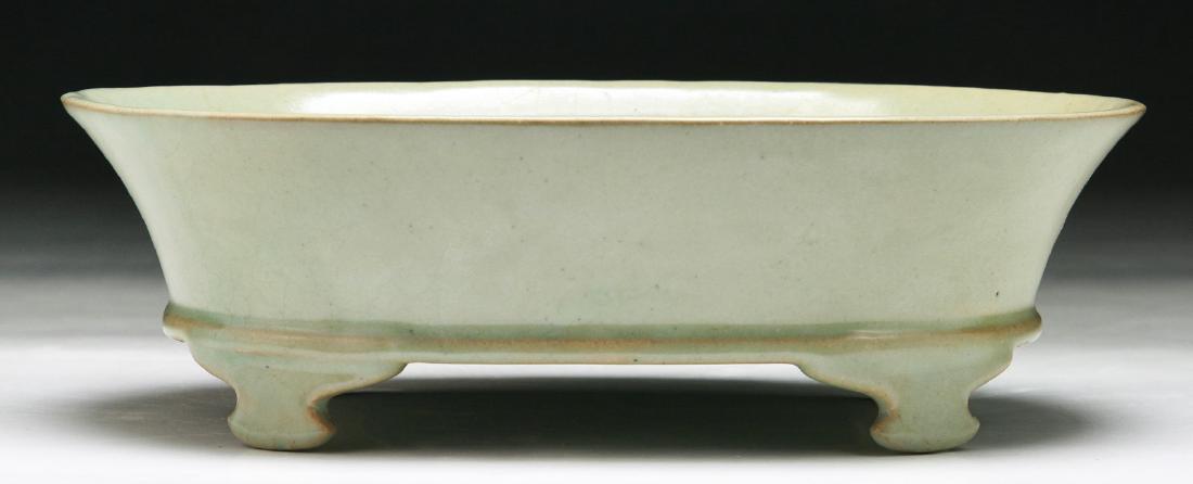 AN IMPORTANT & RARE CELADON GLAZED PORCELAIN BOWL (1 of 4)