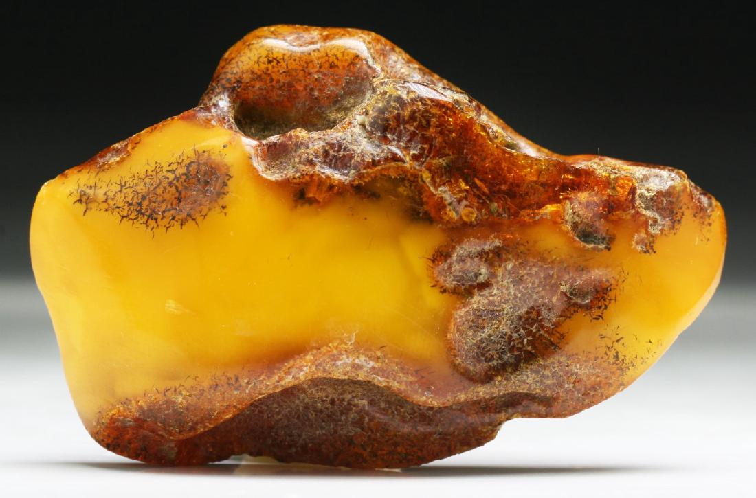 A Baltic Butterscotch Amber Mila Brooch (1 of 2)