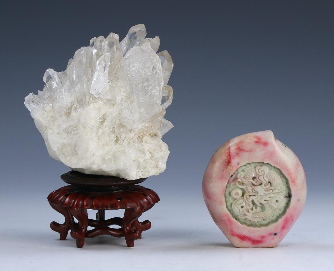 TWO (2) STONE CARVINGS (1 of 5)