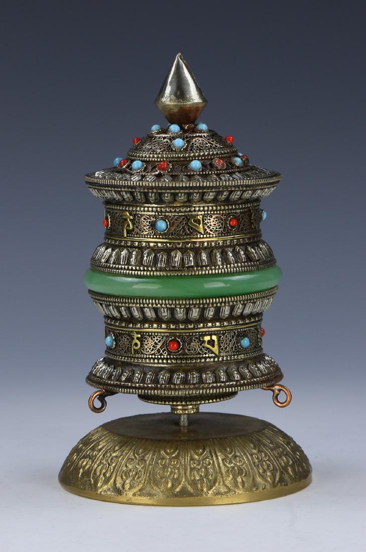 A TIBETAN PRAYER WHEEL (1 of 3)