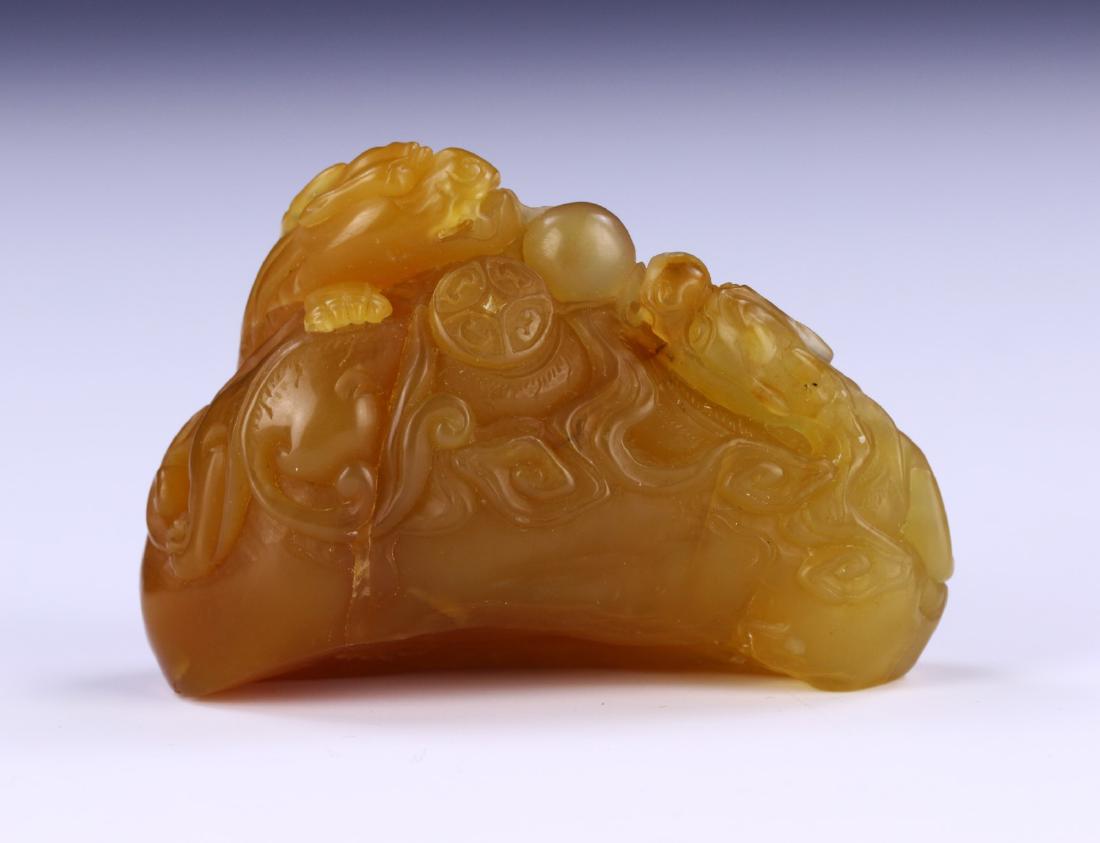 A CHINESE SHOUSHAN SOAPSTONE CARVING (1 of 3)