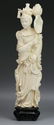 229: Chinese Carved Ivory Statue: Beauty