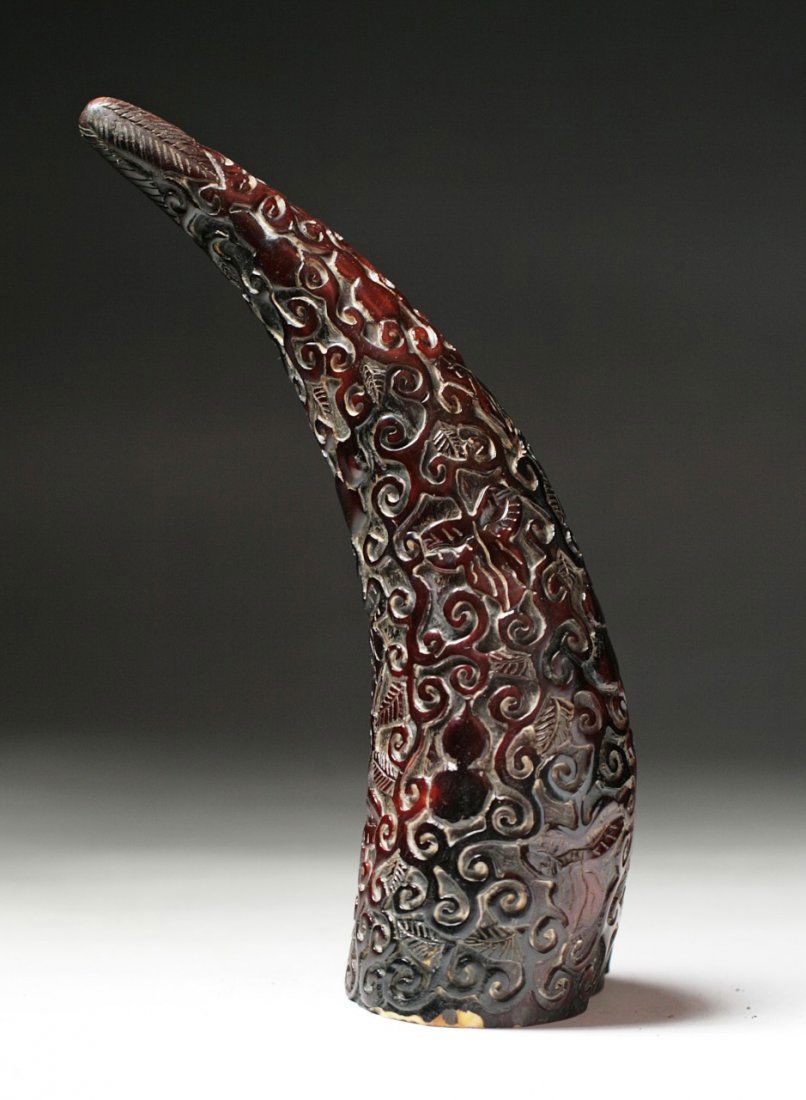 A Chinese Antique Rhinoceros Horn Carving May 25, 2013 Elegance