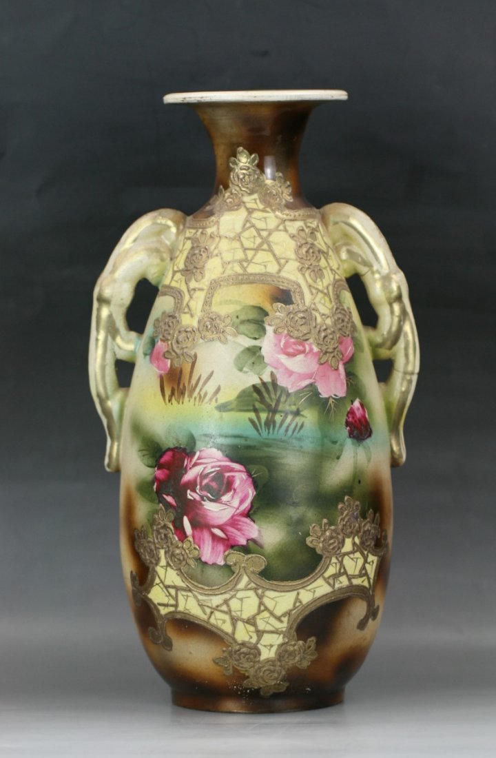 An European Pottery Vase