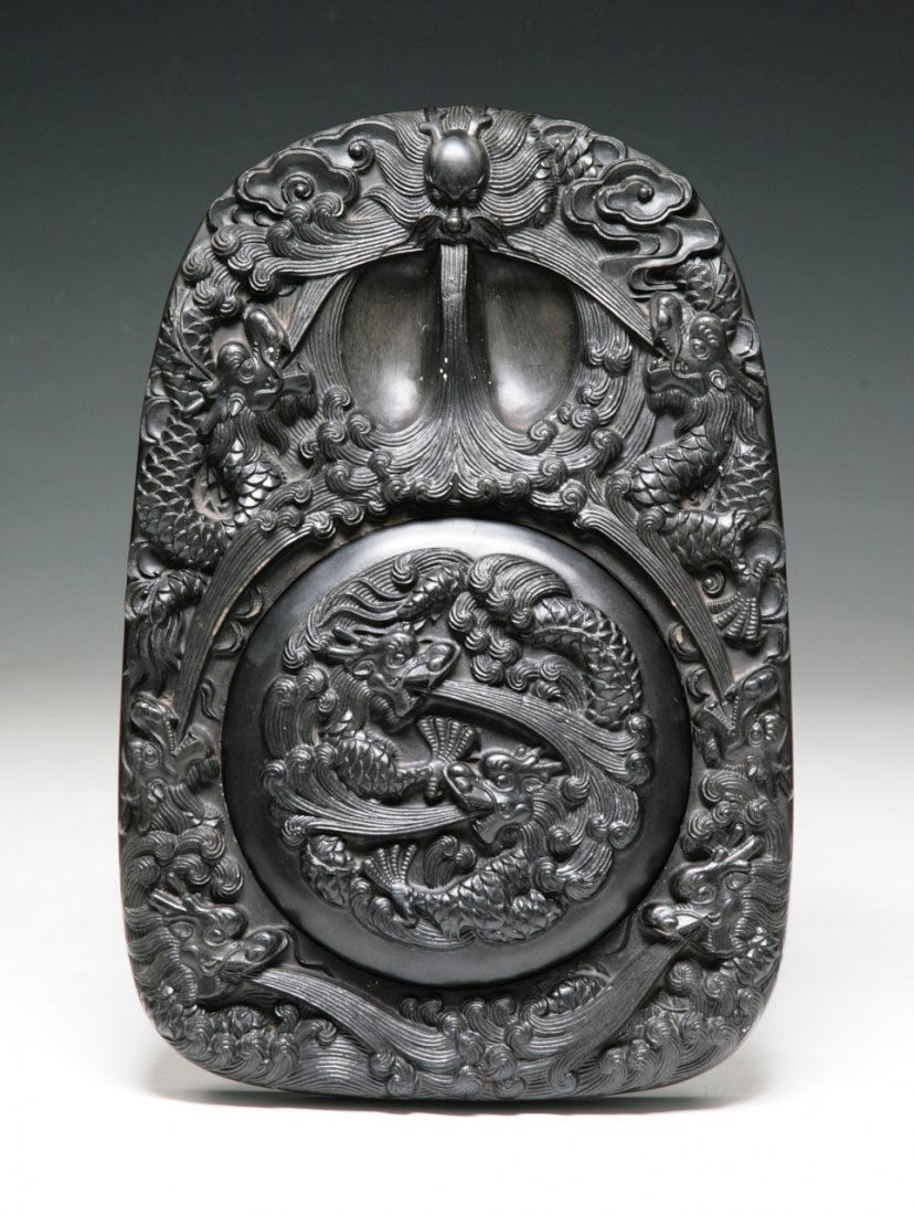 A Chinese Antique Carved Ink Stone