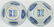 Pair Chinese Antique Blue & White Porcelain Bowls - 4