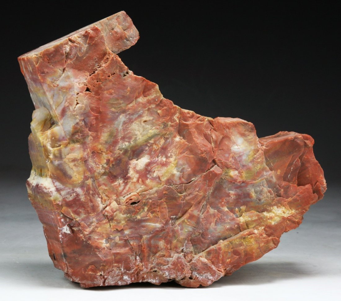 A Chinese Natural Carnelian Agate Fossil Boulder: A Chinese Natural Carnelian Agate Fossil Boulder: weighing approximately 3320 grams; Size: L: 8"; W: 7"; Th: 2"; Weight: 3320grams