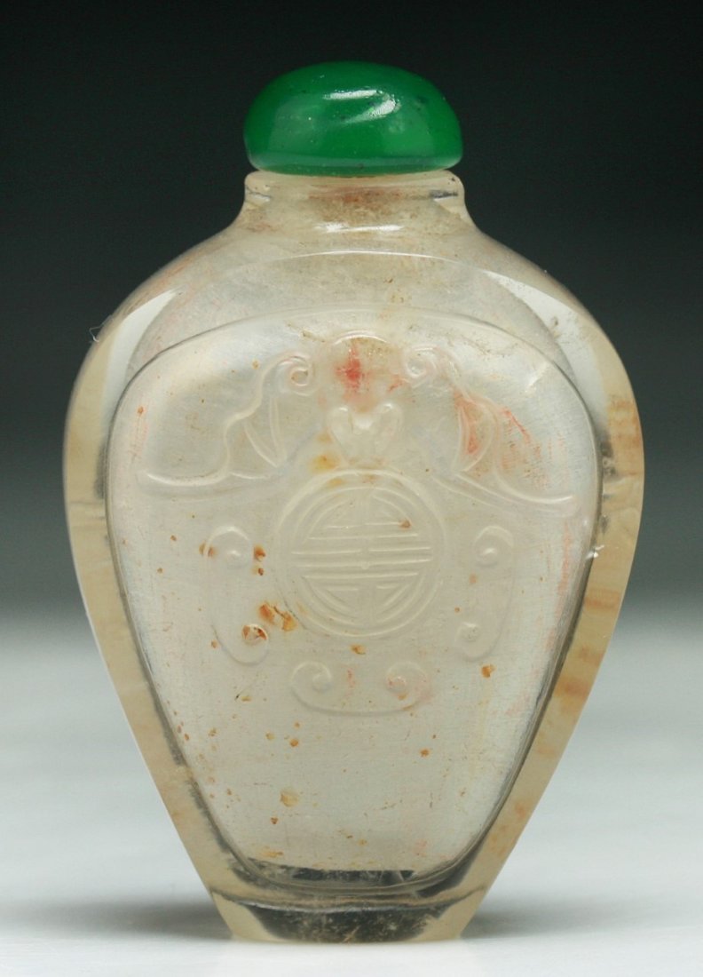 A Chinese Crystal Snuff Bottle (1 of 3)