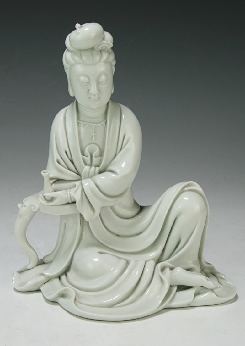 A Chinese Blanc De Chine Porcelain Figure (1 of 3)