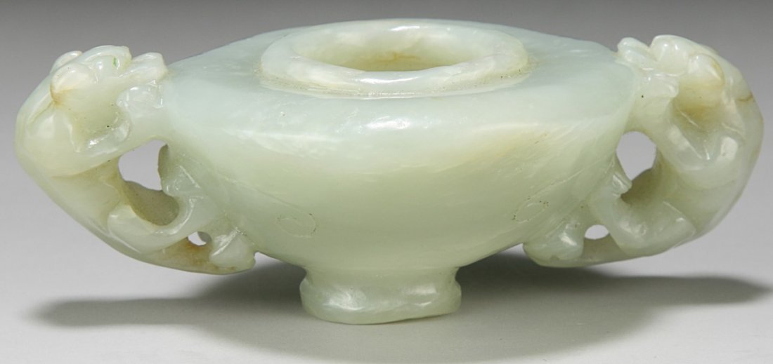 A Chinese Jade Carved Water Dropper (1 of 3)