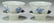 Pair Chinese Blue & White Porcelain Tea Bowls