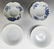 Pair Chinese Blue & White Porcelain Tea Bowls - 2