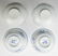 Pair Chinese Blue & White Porcelain Tea Bowls - 3