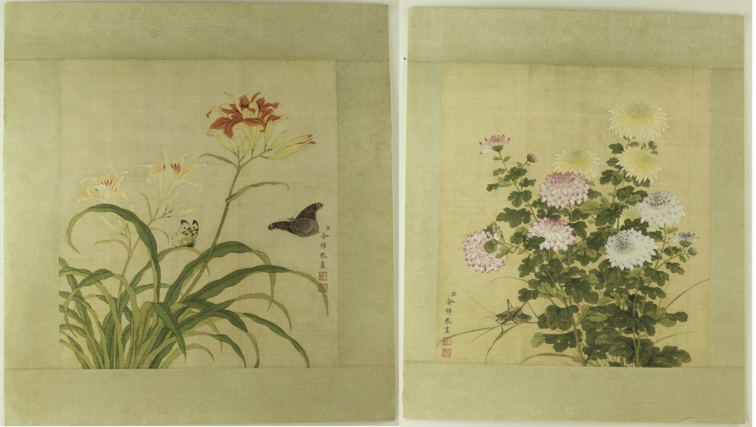 Two (2) Chinese Unmounted Paper Paintings (1 of 4)