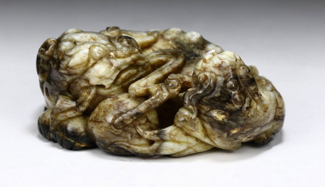 A Chinese Nephrite Jade Carved Paperweight With GIA (1 of 5)