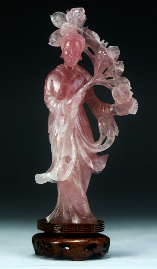 A Rose Quartz Carved Beauty (1 of 3)