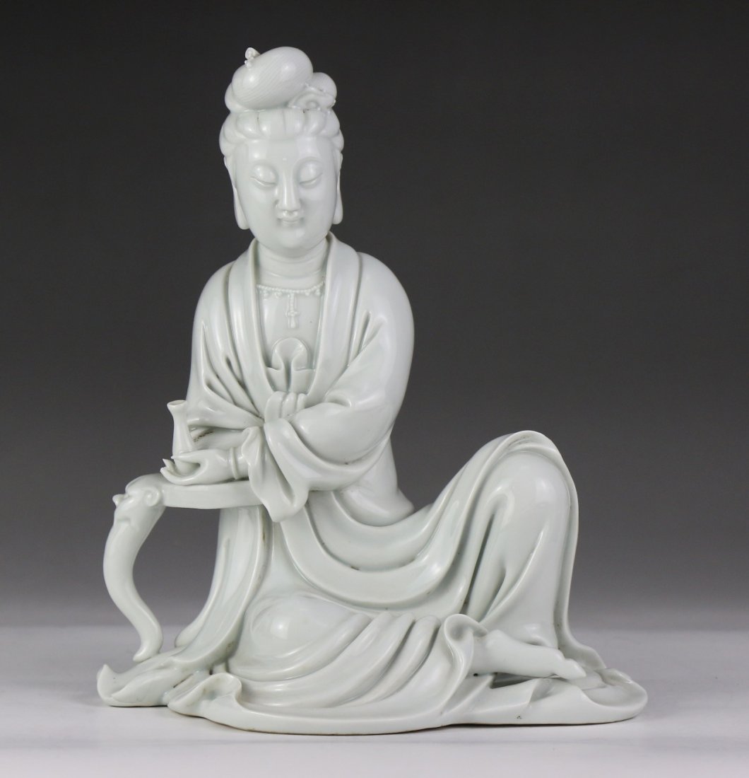 A Chinese Blanc De Chine Porcelain Figure (1 of 5)